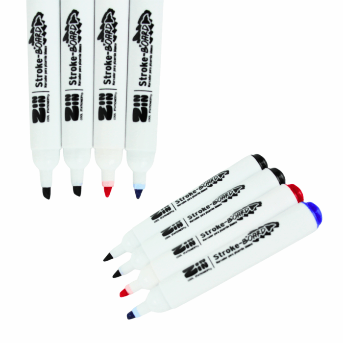 Set de 4 Marcadores para Pizarrón Blanco