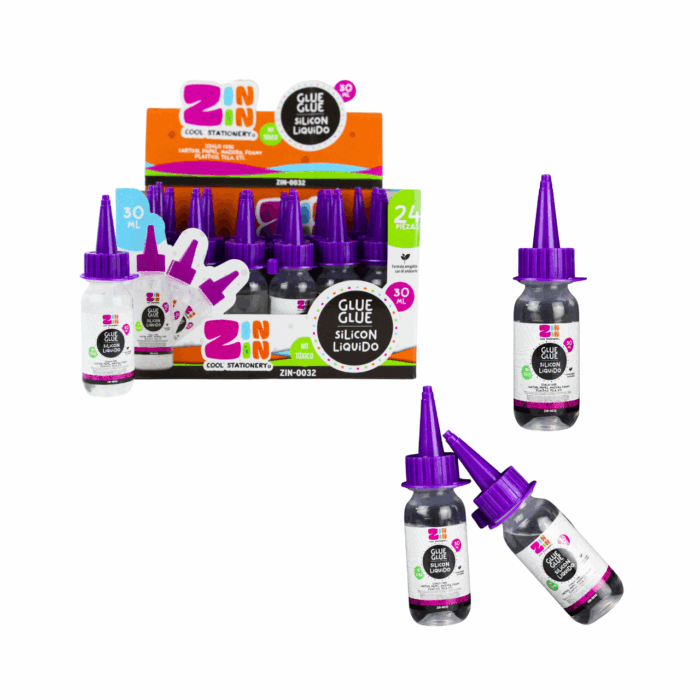 Set de 24 Piezas de Silicón Líquido 30 ml
