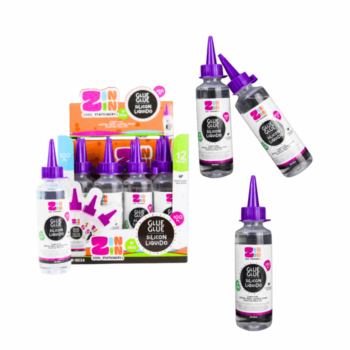 Set de 12 pcs silicon liquido 100ml