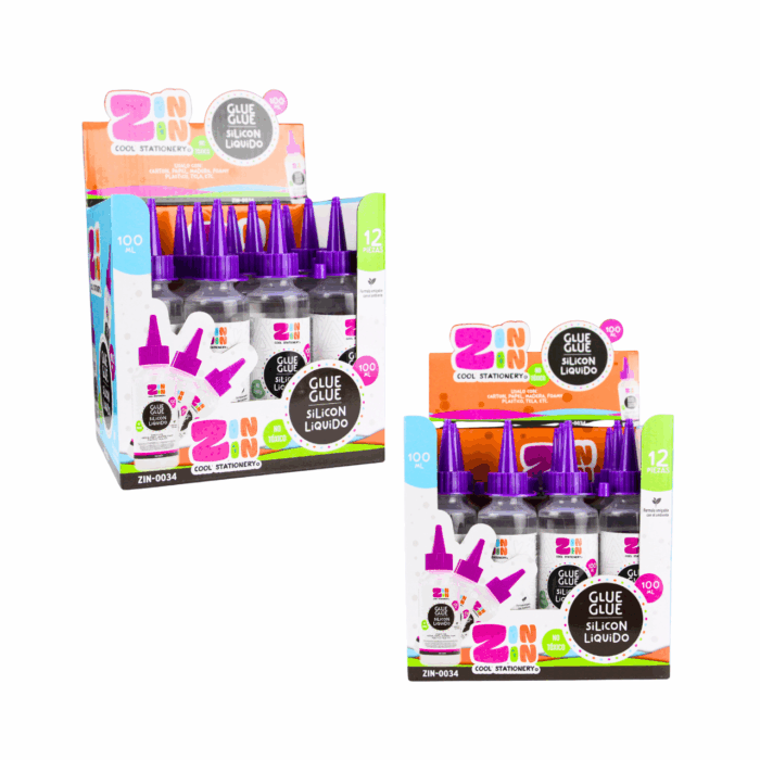 Set de 12 pcs silicon liquido 100ml