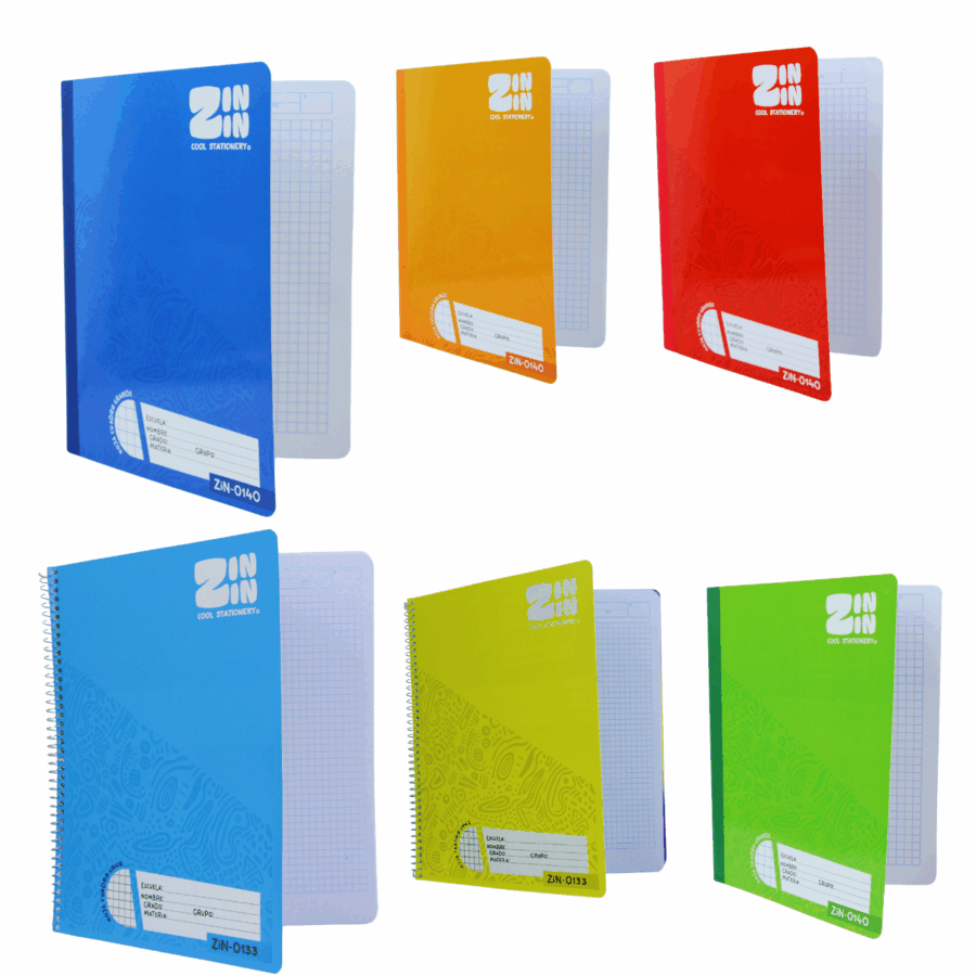 Cuaderno Cosido Profesional 100 Hojas Cuadro Grande 7mm