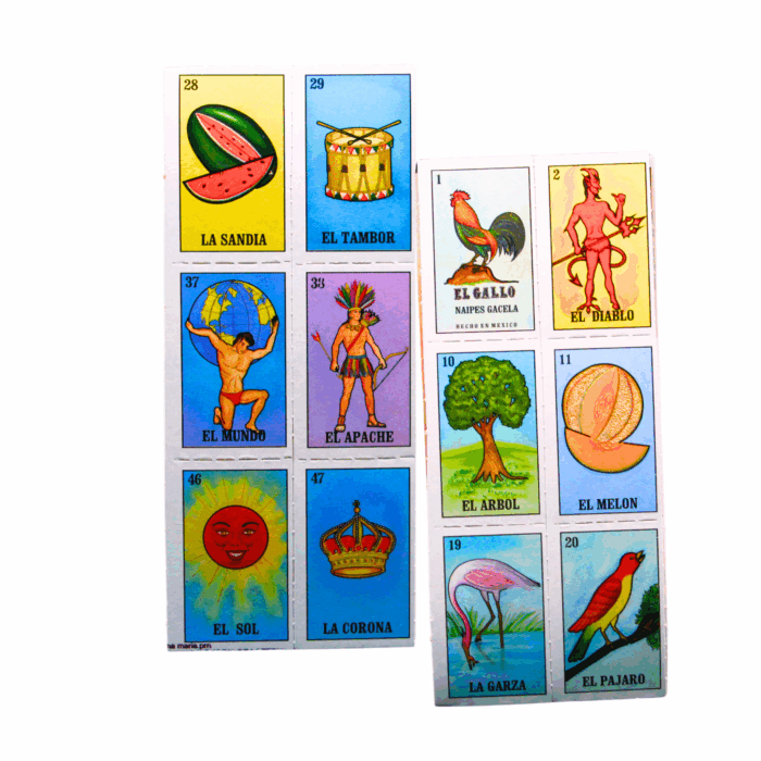 Juego memoria lotería chico (1pz)