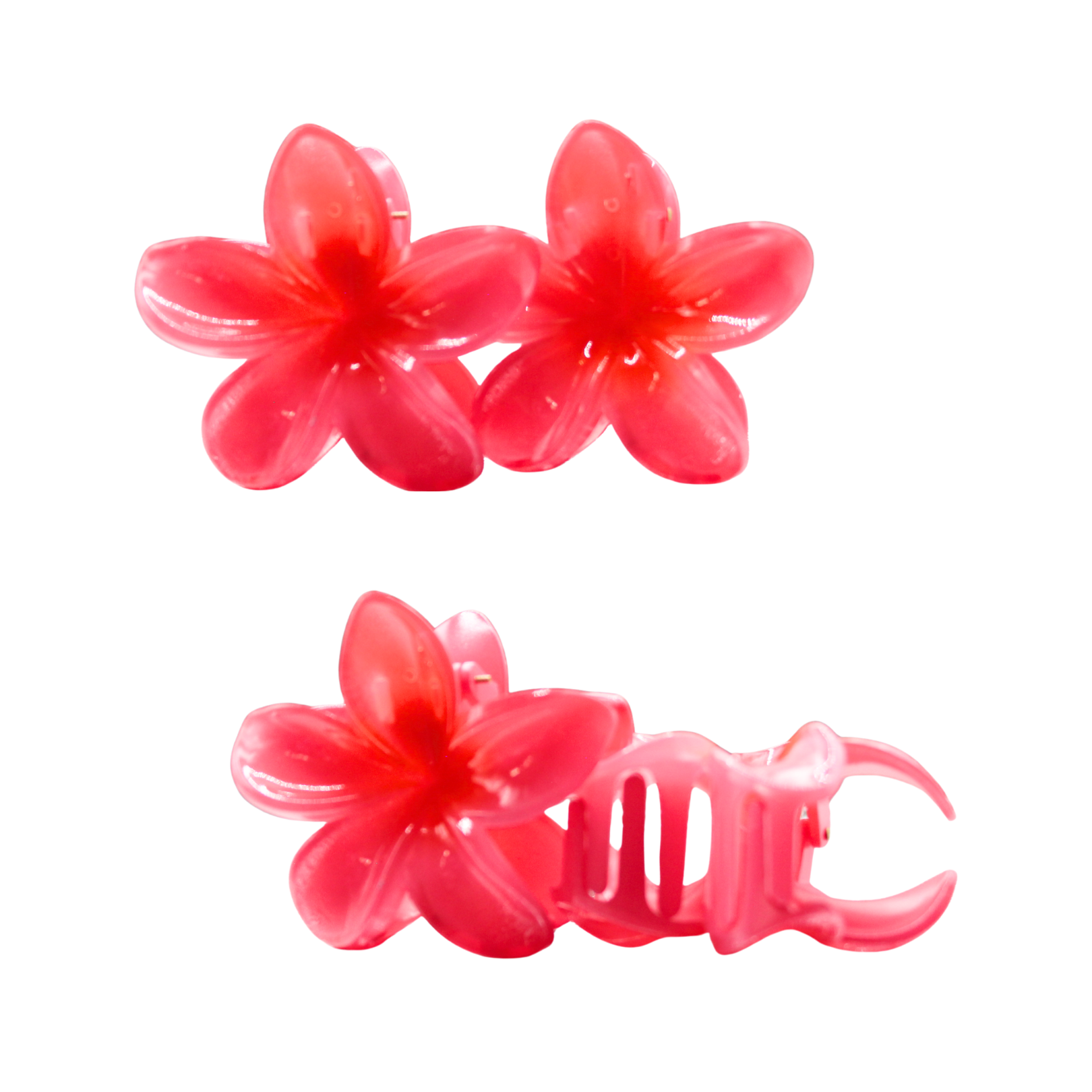 Pinza para cabello diseño de flor (12 piezas) - Imagen 2