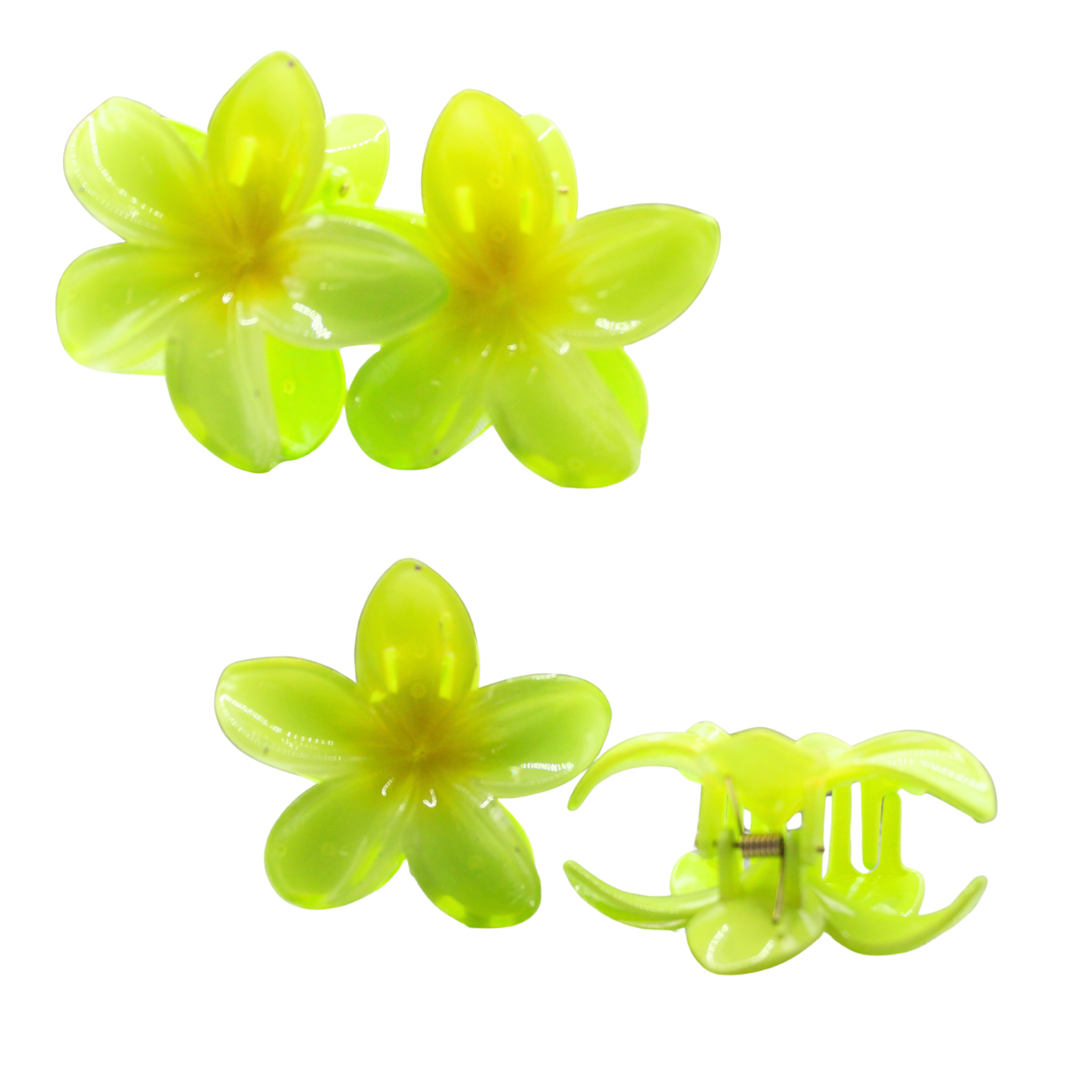 Pinza para cabello diseño de flor (12 piezas) - Imagen 4