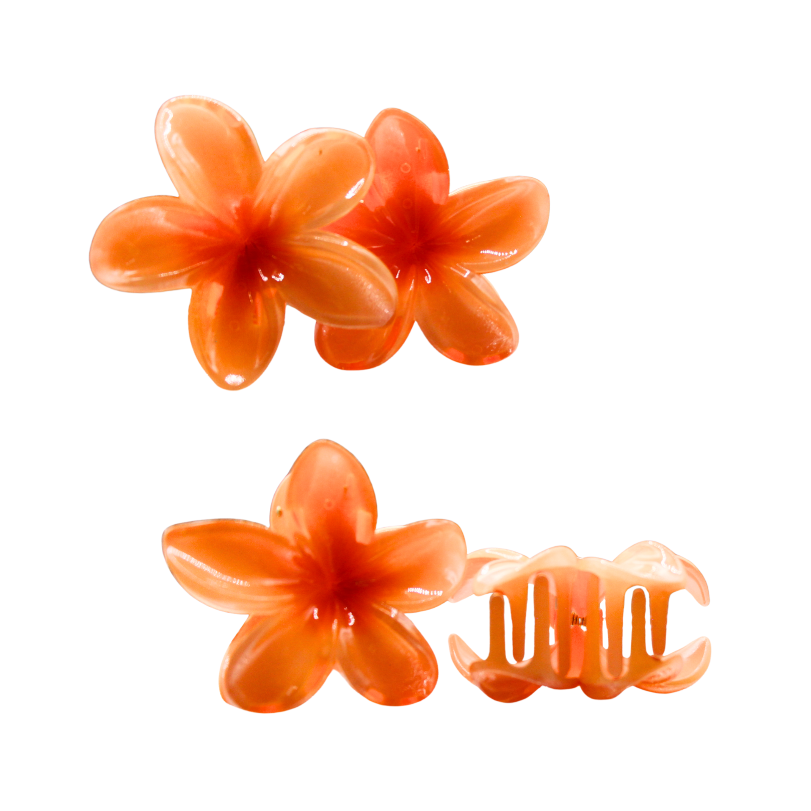 Pinza para cabello diseño de flor (12 piezas) - Imagen 5