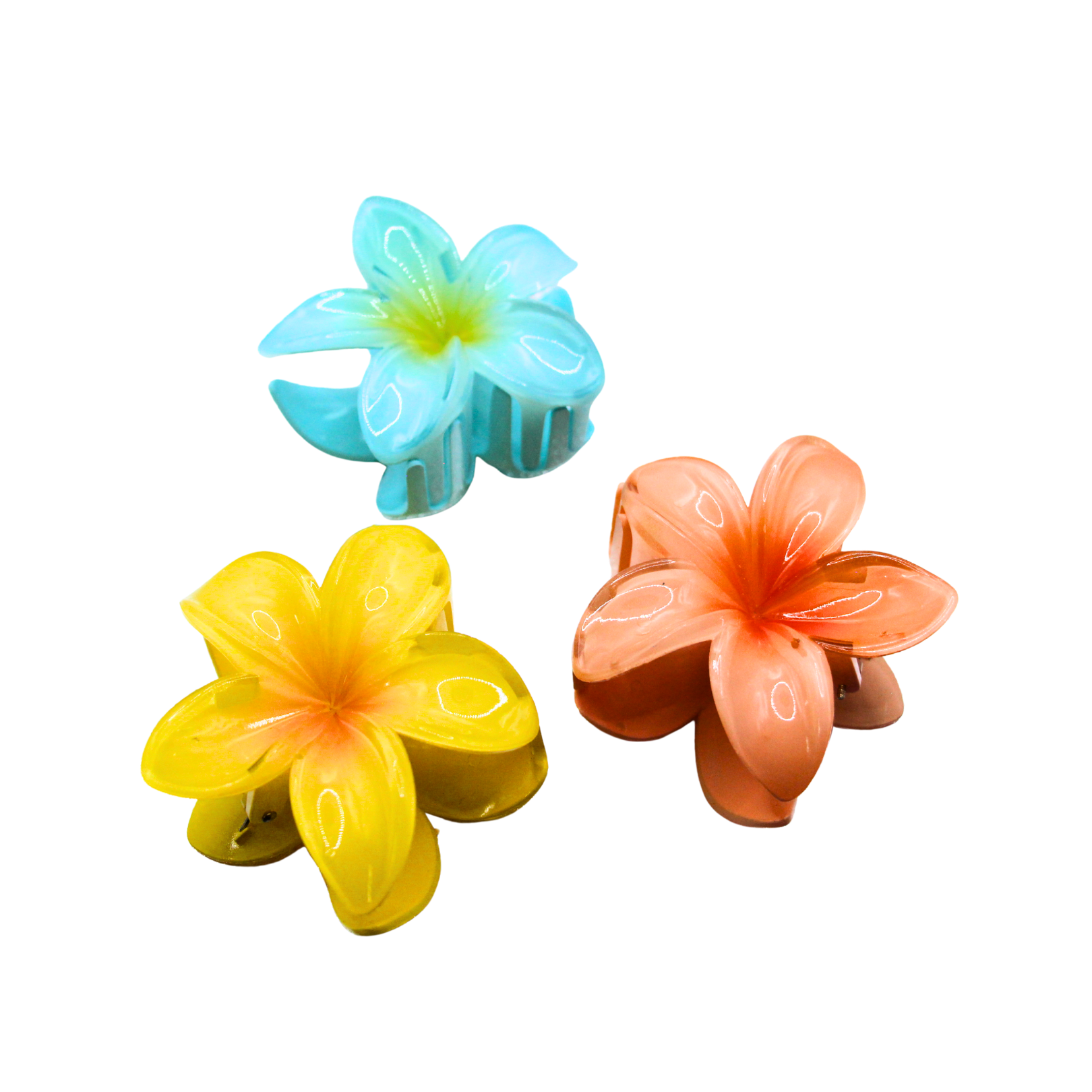 Pinza para cabello diseño de flor (12 piezas) - Imagen 4