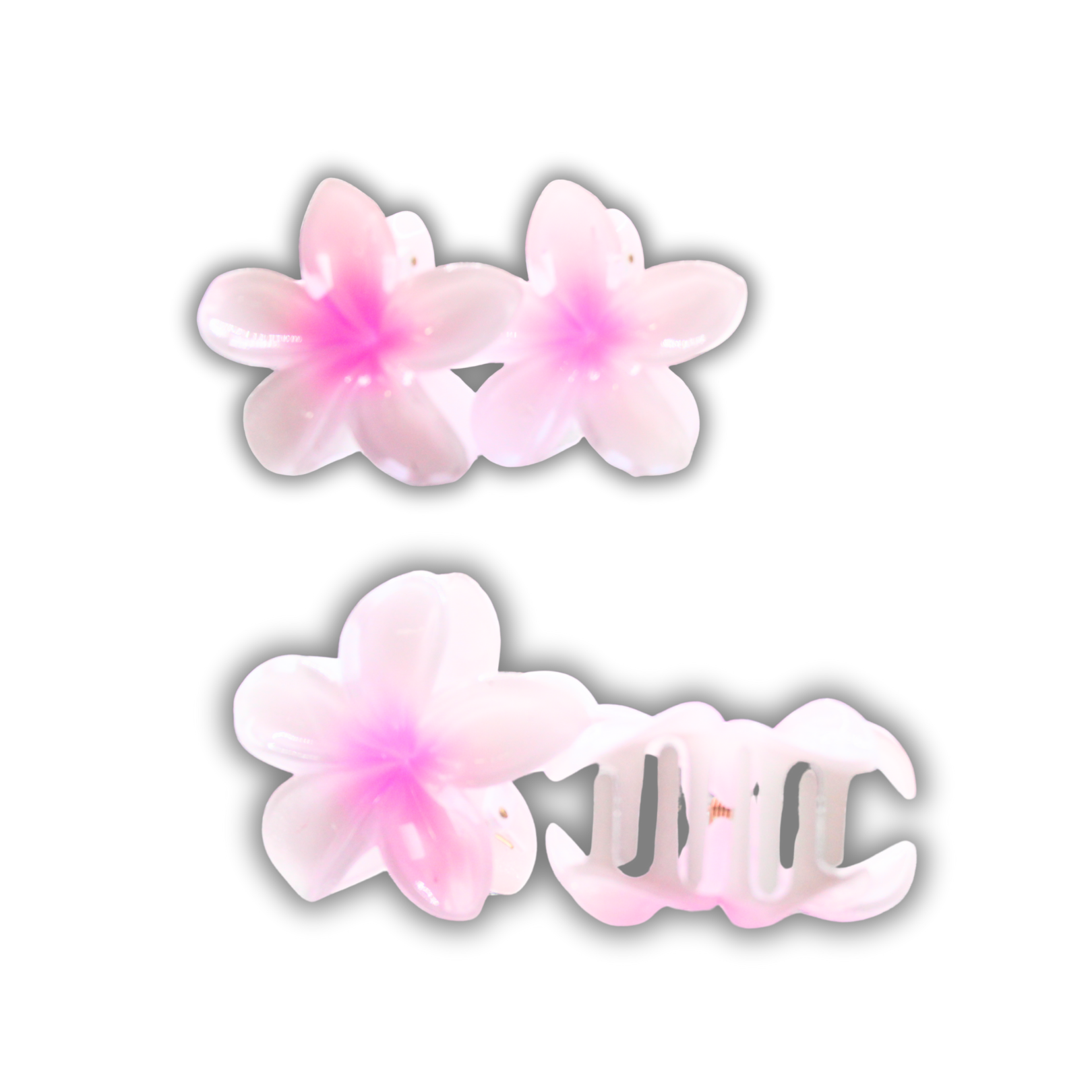 Pinza para cabello diseño de flor (12 piezas) - Imagen 2