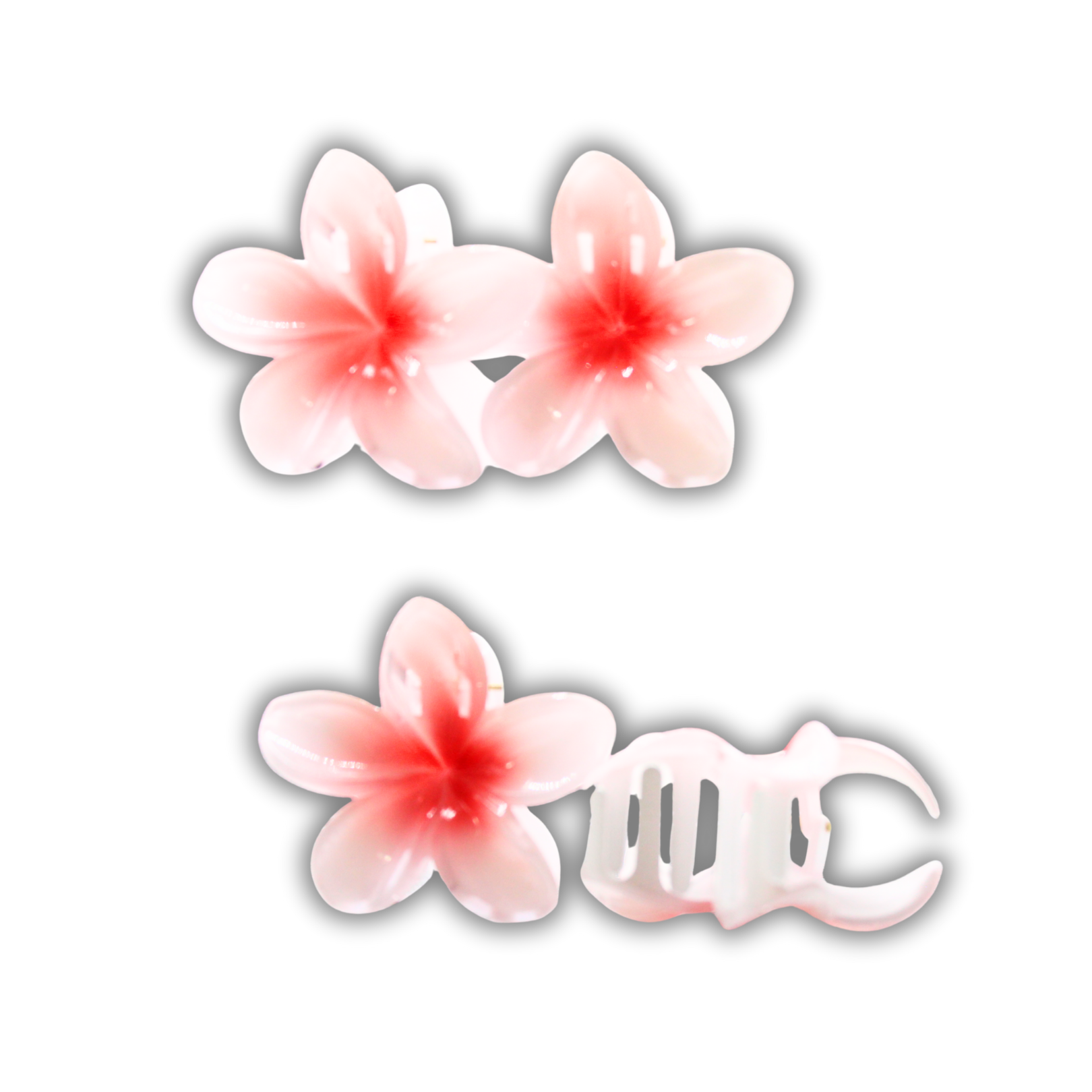 Pinza para cabello diseño de flor (12 piezas)