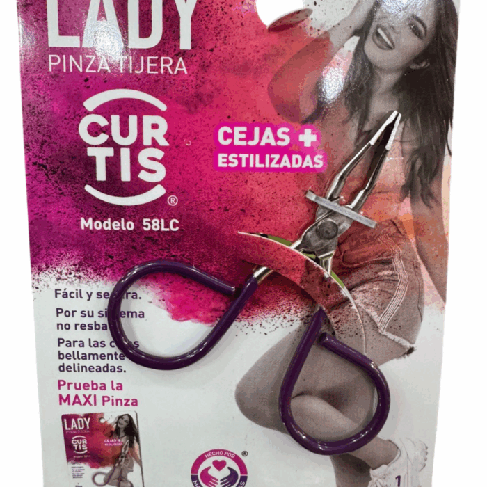 Pinzas chicas para cejas (12 piezas)