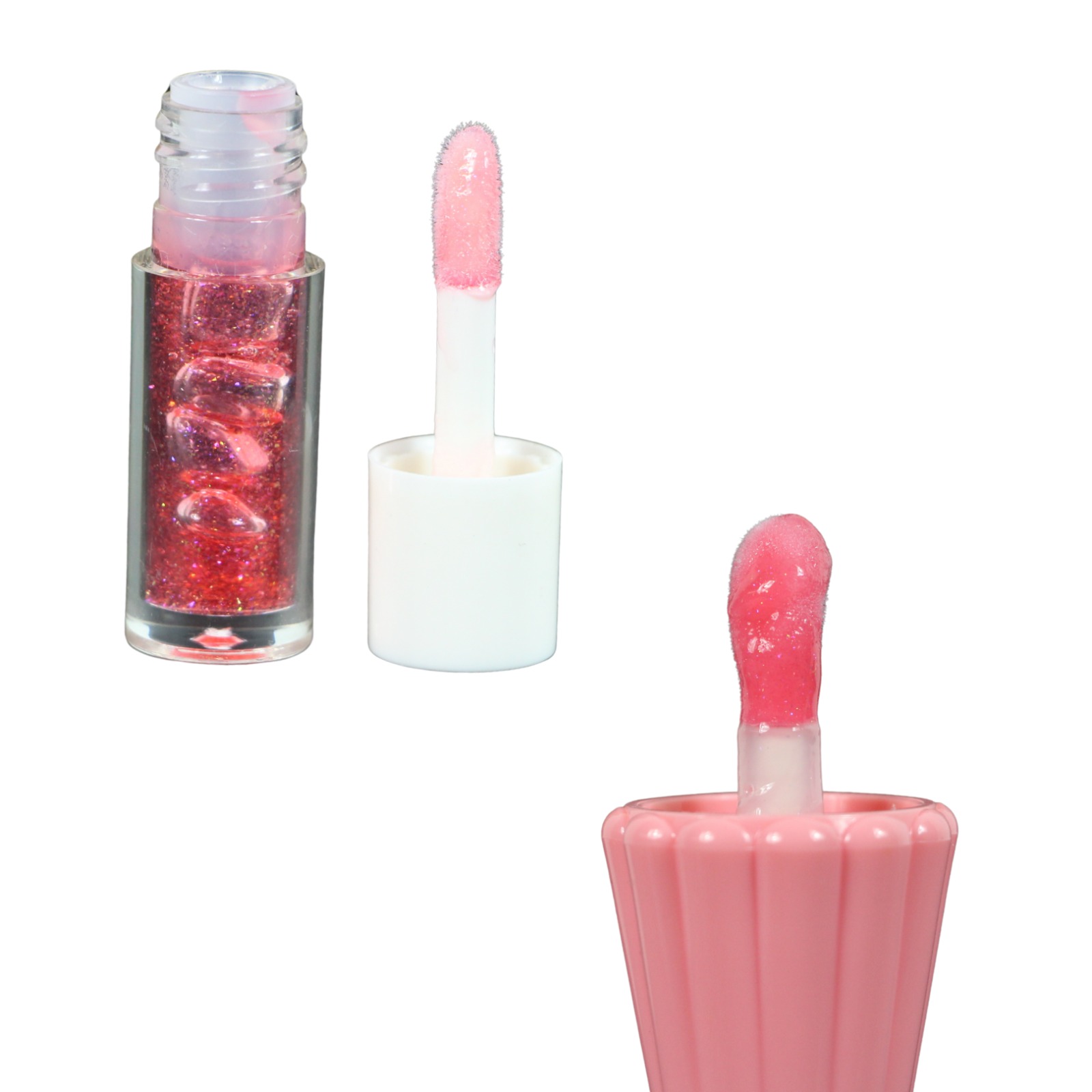 Brillo labial en variedad de colores vibrantes (24pzs) - Imagen 2