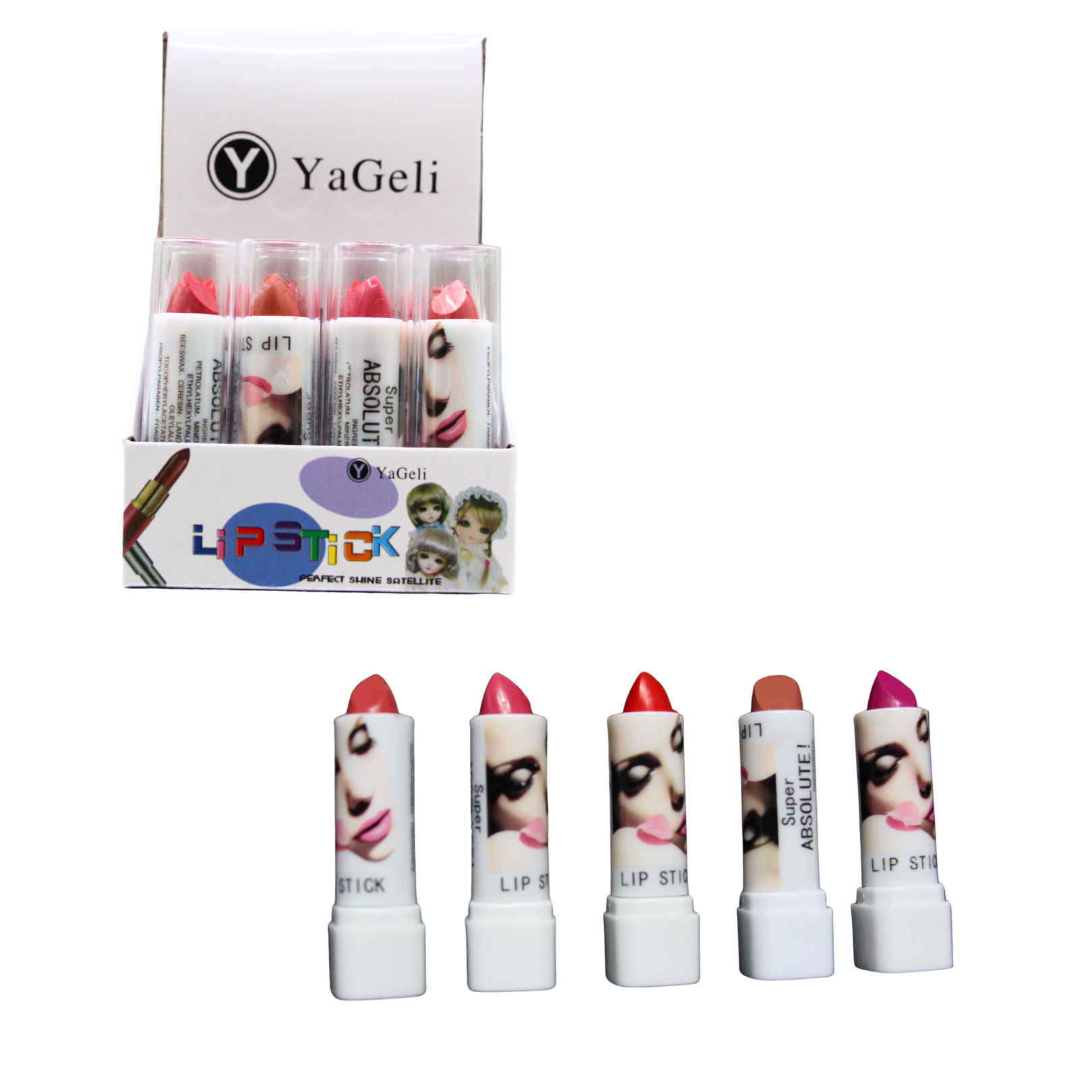 Lipstick (12 piezas)