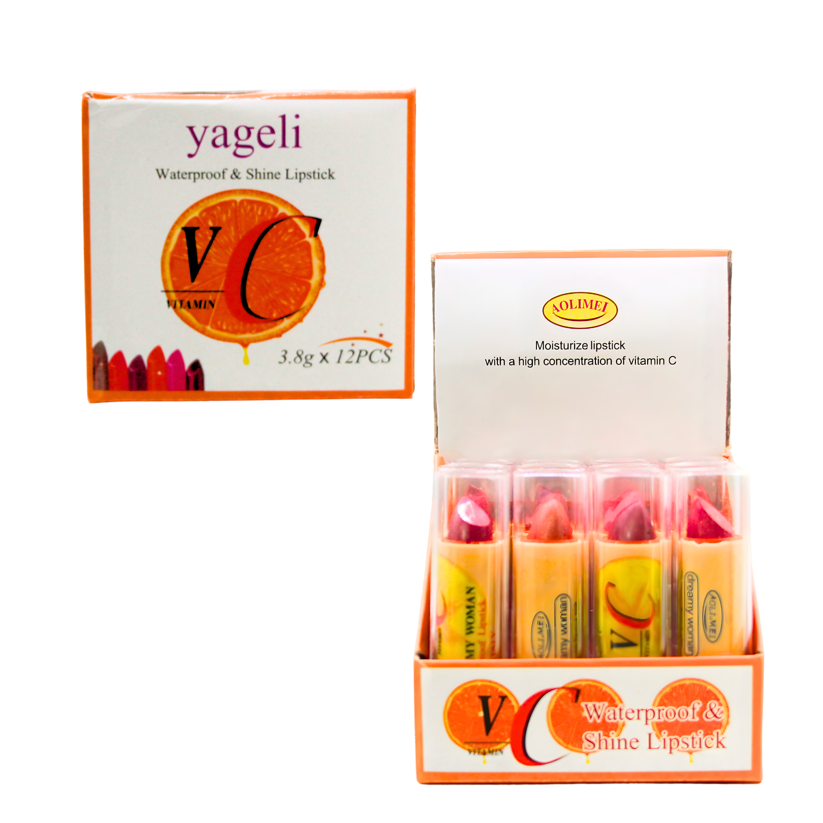 Lipstick (12 piezas)