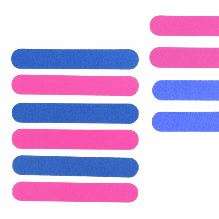 Lima para uñas 8.5*1.5cm (100 piezas)