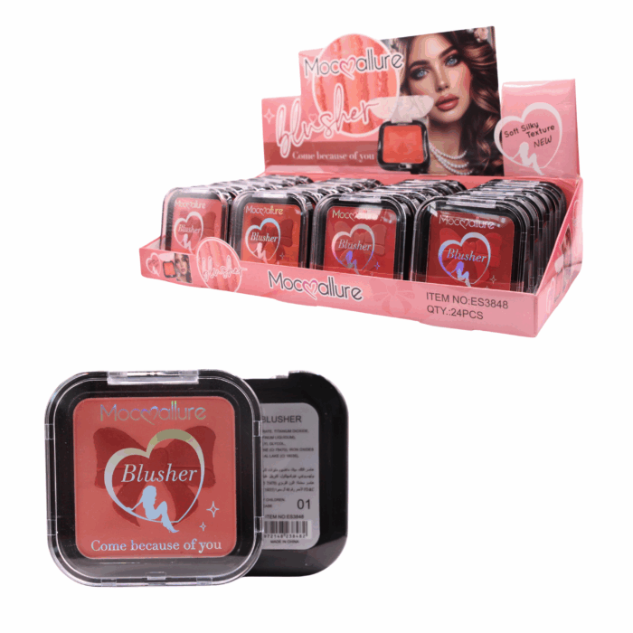 Rubor en polvo en paleta de 2 tonos (24 piezas)