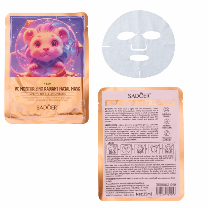 Mascarilla facial (90 piezas)