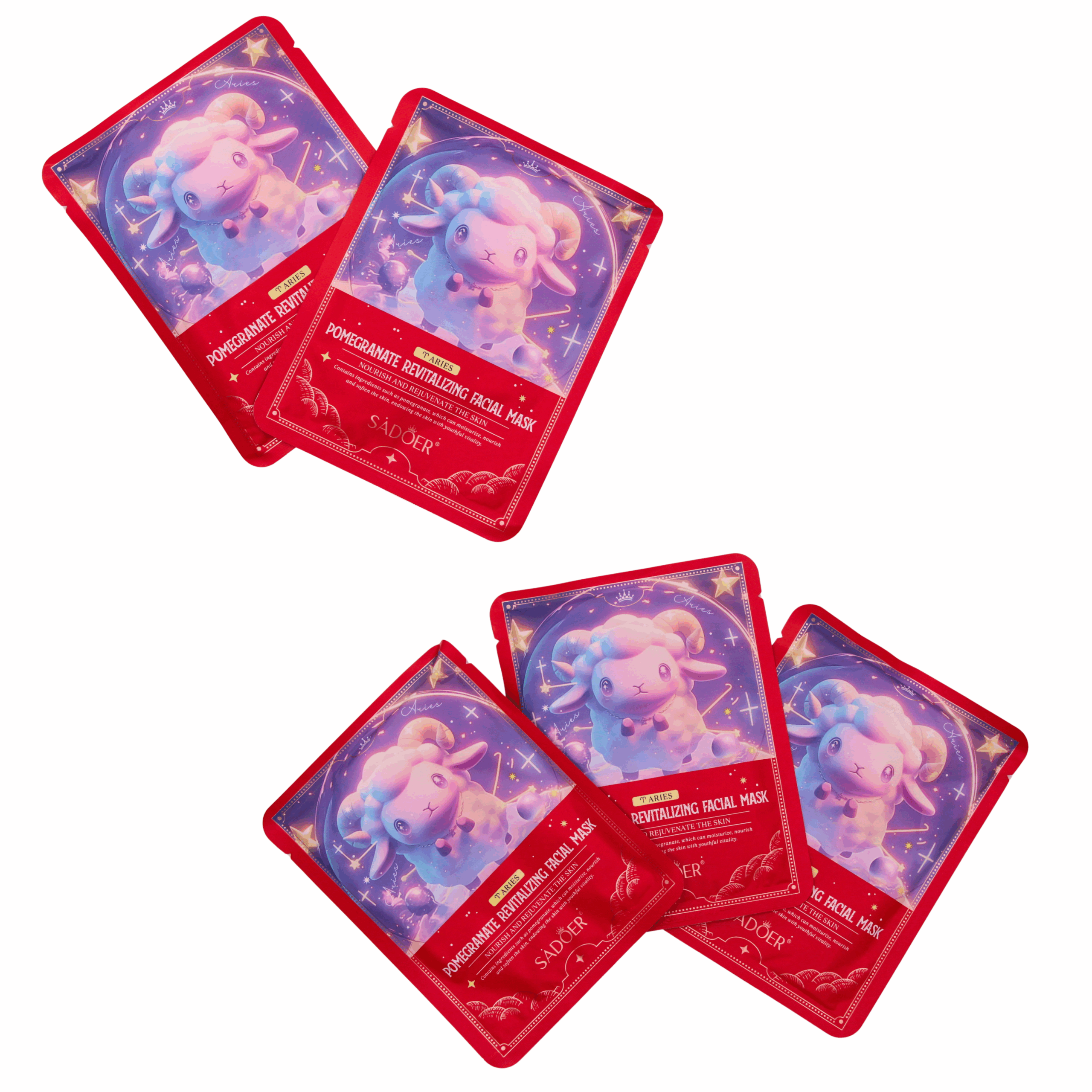 Mascarilla facial (90 piezas)