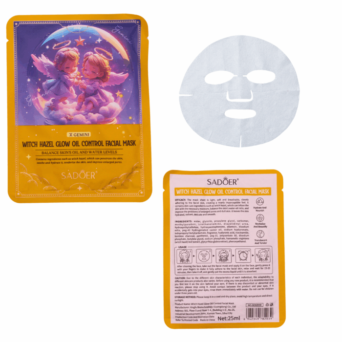 Mascarilla facial (90 piezas)