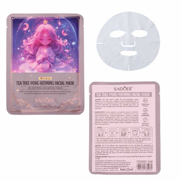 Mascarilla facial (90 piezas)