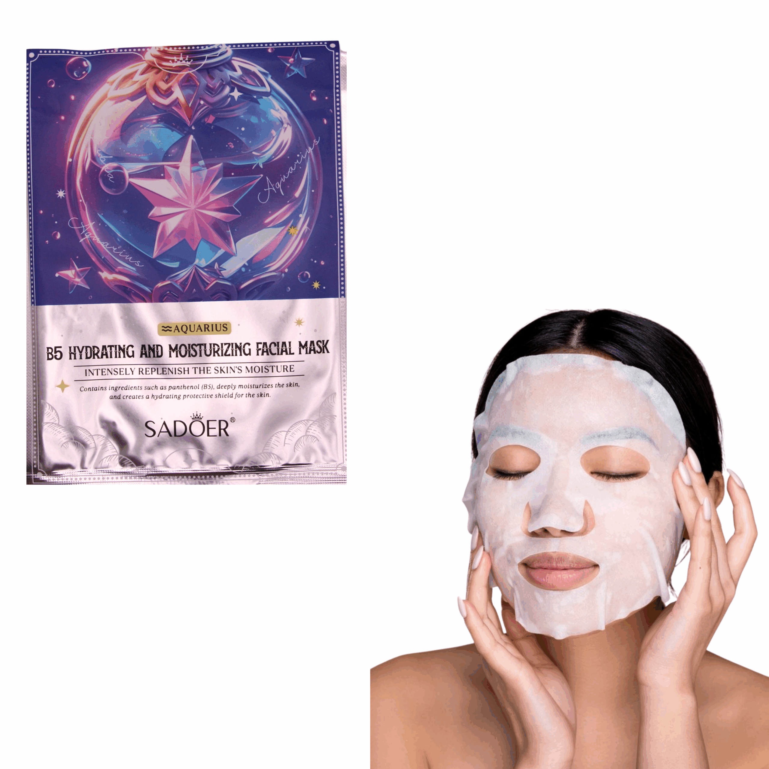 Mascarilla facial (90 piezas) - Imagen 2