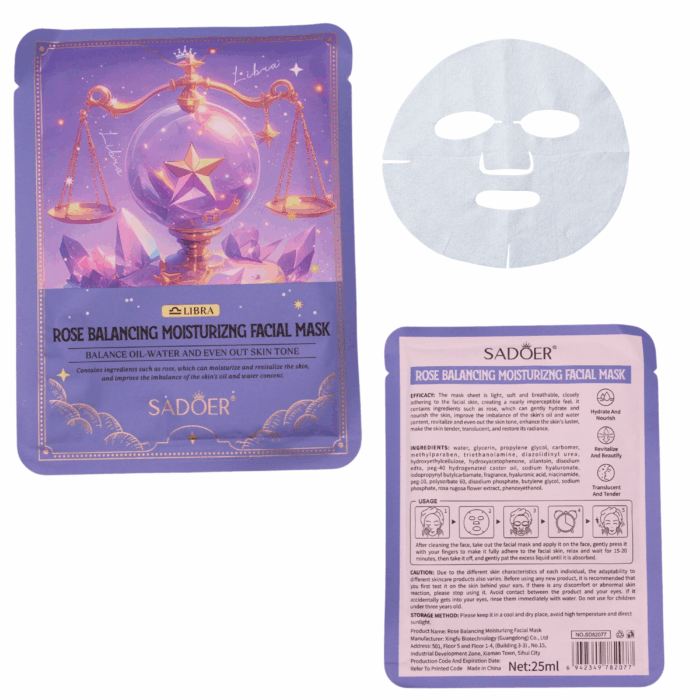 Mascarilla facial (90 piezas)