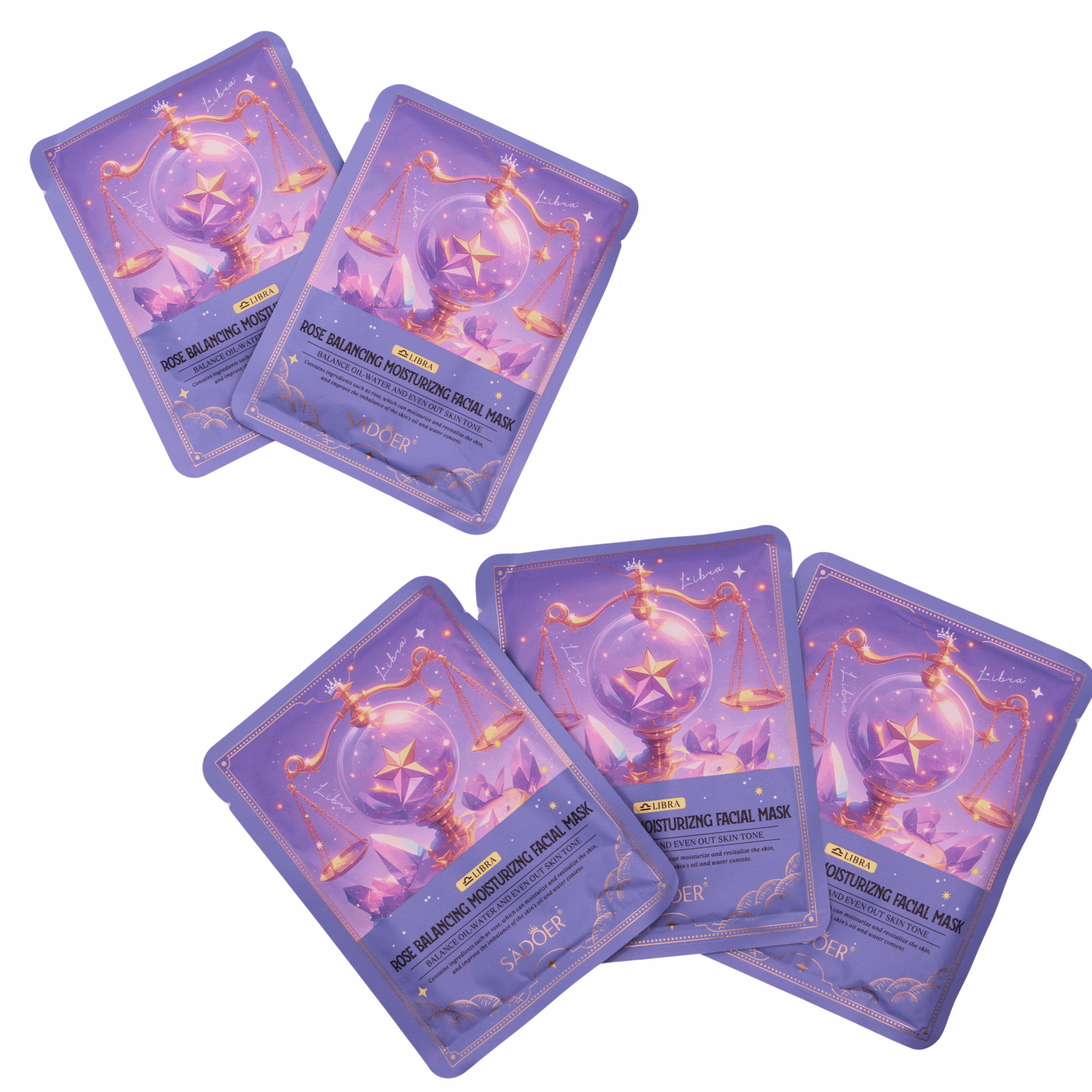 Mascarilla facial (90 piezas)