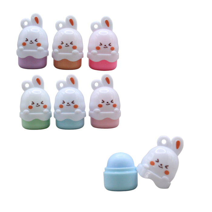 Brillo labial de conejito (Set de 24 piezas)